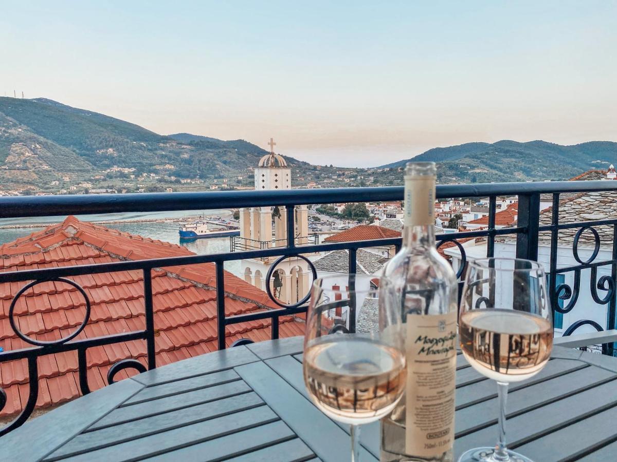 Evageliasvilla Sea View 斯科派洛斯 外观 照片